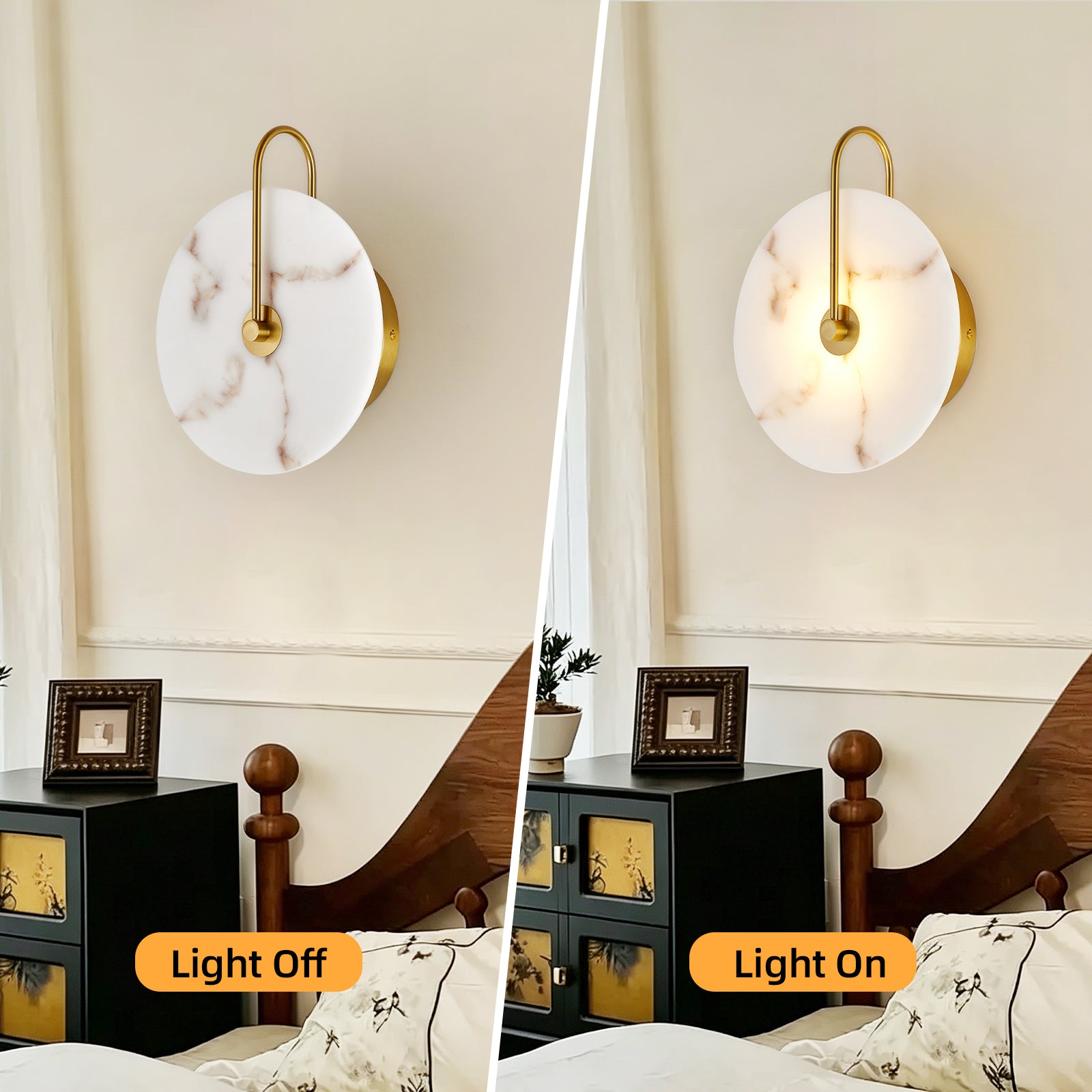 Aura Minimalist LED Wall Sconce with TRIAC Dimming