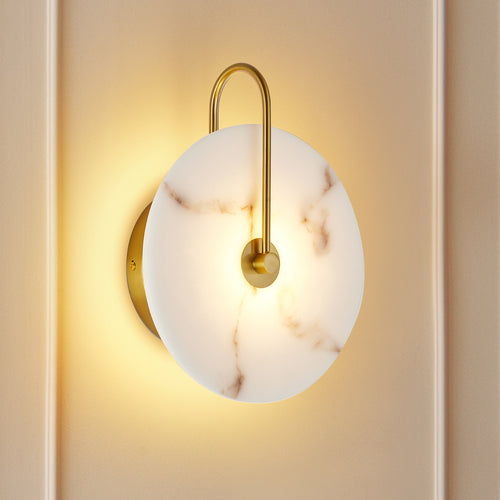 Aura Minimalist LED Wall Sconce with TRIAC Dimming